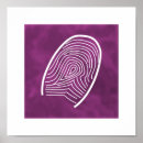 Suche nach fingerabdruck kunst Detektiv