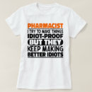 Recherche de pharmacien retraité tshirts Étudiant