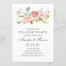 Recherche de modern floral fiançailles invitations Aquarelle