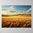Recherche de rural paysage posters Champ de blé