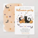 Recherche de chat noir halloween invitations Octobre