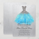 Recherche de diamant bleu invitations Bleu et argent