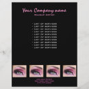 Suche nach wimpern flyer Rosa