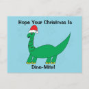 Recherche de dinosaure noël cartes postales Drôle