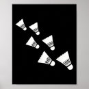 Recherche de le badminton posters Athlète