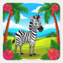 Suche nach cartoon zebra aufkleber Dschungel
