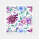Recherche de motif floral serviettes Aquarelle