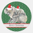 Suche nach koala weihnachten aufkleber Niedlich