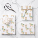 Recherche de lamas papier cadeau Papier d'emballage lama