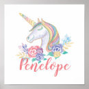 Suche nach einhorn für kinder poster Gold