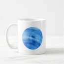 Recherche de planète mugs bouteilles Aquarelle