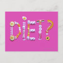 Recherche de nourriture douce cartes postales Bonbons