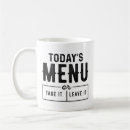 Recherche de menu tasses Chef