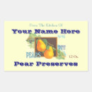 Suche nach birnen aufkleber Vintag