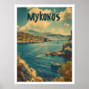 Suche nach mykonos poster Vintag