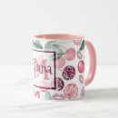 Recherche de rouge de cerise tasses Élégant