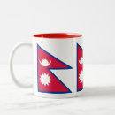 Recherche de nepal tasses Drapeau népal