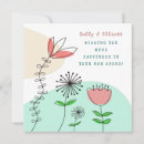 Recherche de coral floral vœux cartes Moderne