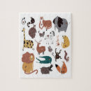 Recherche de dessin coloré puzzles Mignon