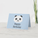 Recherche de ours panda vœux cartes Animal