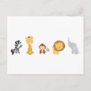 Recherche de bébé jungle cartes postales Singe