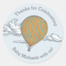 Suche nach vintager heißluftballon aufkleber Blau