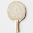 Recherche de mandala tennis de table Blanc