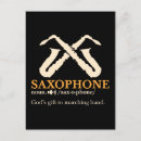 Recherche de saxophone cartes postales Saxx