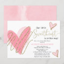 Recherche de sweetheart baby shower invitations Notre petite amie