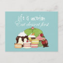 Recherche de desserts cartes postales Macaron