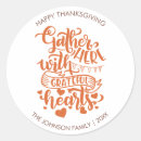 Recherche de thanksgiving text autocollants Orange