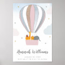 Suche nach heißluftballon kinderzimmer poster Tiere