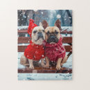 Recherche de banc de parc puzzles Hiver