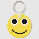 Recherche de souriant porteclés Visage heureux
