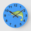 Recherche de cameleon horloges Vert