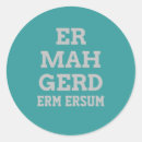 Recherche de slogans autocollants Typographie