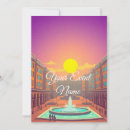 Recherche de paysage urbain invitations Moderne