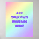 Recherche de pastel posters Arc en ciel