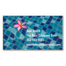 Suche nach pool visitenkarten Wasser
