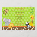 Recherche de copie de girafe invitations Garçon