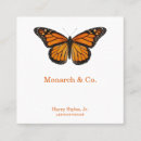 Recherche de papillon de monarque cartes visite Ailes