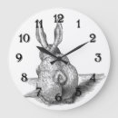 Recherche de rabbit horloges White