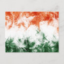 Recherche de drapeau indien cartes postales Vert