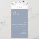 Recherche de floral menu mariage menus Élégant