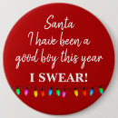 Recherche de le père noël badges Amusant