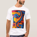 Suche nach kubismus tshirts Bunt