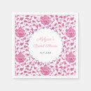 Recherche de fleurs peintes serviettes Mariée