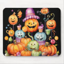 Recherche de citrouille tapis souris Vert