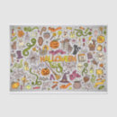 Recherche de halloween papier mousseline Motif