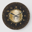 Recherche de wedding horloges Noir et or